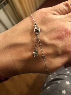 Кулон с цепочкой Swarovski