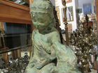 Бронзовая скульптура Девочка с собакой объявление продам