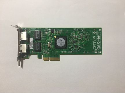 Сетевой адаптер HP NC382T 2 порта Ethernet новый