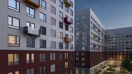 1-к квартира, 41.8 м², 12/14 эт.