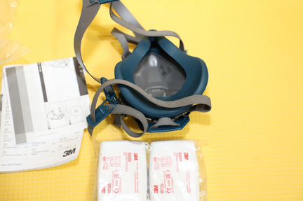 Полумаска 3M 6502QL/6503QL + фильтр FFP3