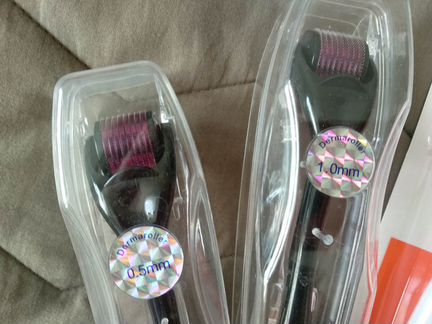 Мезороллеры (комплект) для лица, шеи и волос