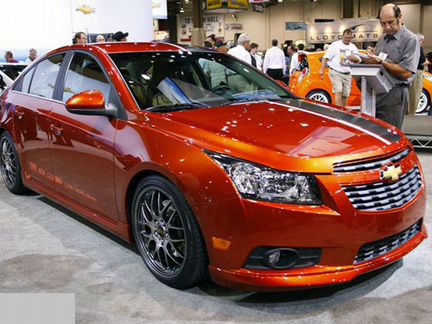 Пороги Chevrolet Cruze Z-Line