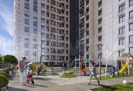 1-к квартира, 41.1 м², 7/24 эт.