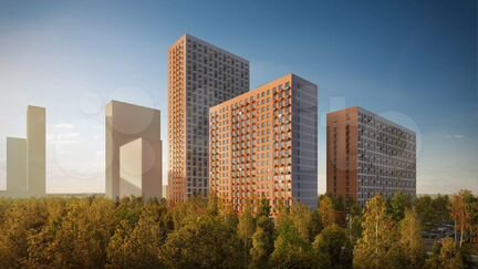 2-к квартира, 53.8 м², 6/17 эт.