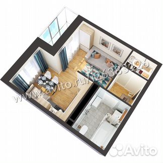 1-к квартира, 25.8 м², 5/7 эт.