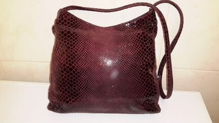 Сумка и туфли 37 размер вместе комплектом Нат кожа