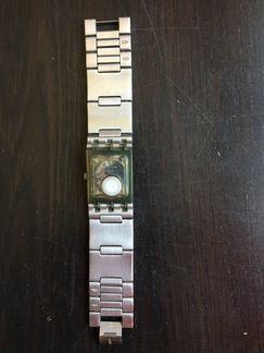 Часы Swatch металлический браслет