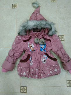 Комплект для девочки зимний Маша и Медведь