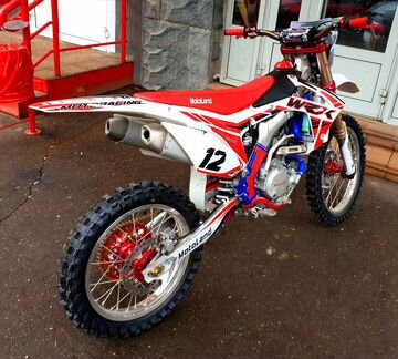 Мотоцикл Кросс 450 WRX450 NC с фарой