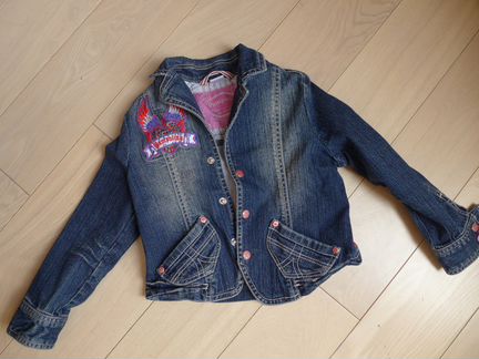 Джинсовая куртка Pampolina на 3 года