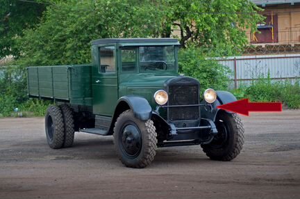 Зис 5 (Захар Иваныч) бугель фар