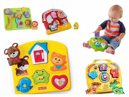 Музыкальные пазлы Vtech, Fisher price