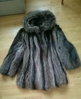 Полушубок из канадского енота