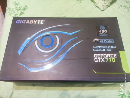 Видеокарта Gigabyte GeForce GTX 770 GV-N770OC-4GD