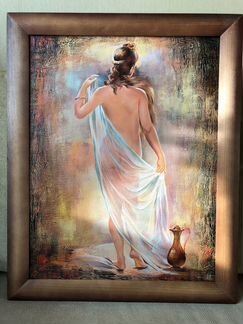 Картина «Купальщица» холст, маслом