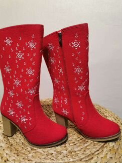 Сапоги keddo войлочные новые можно для Снегурочки