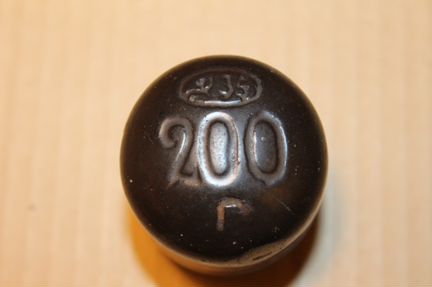 Гиря 200г керамика СССР 1935