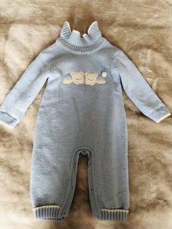 Зимний шерстяной комбинезон