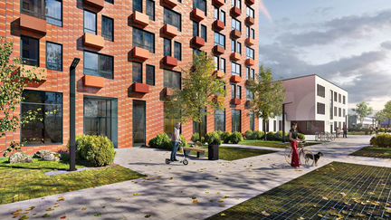 2-к квартира, 56.1 м², 3/24 эт.