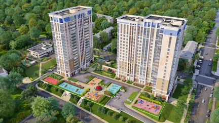 1-к квартира, 39.7 м², 9/19 эт.