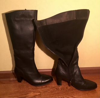Сапоги (нат.кожа, новые) Демисезон р.37