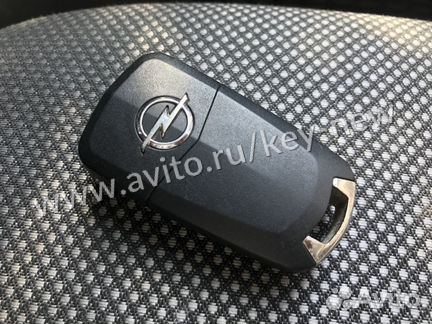 Корпус ключа Opel Astra H две кнопки выкидной