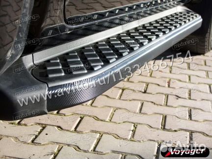 Комплект порогов Hyundai Santa Fe 2012 - 2015