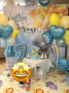 Фон для фотосессии на 1 годик ребенка