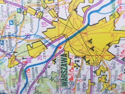 Карта Польши СССР