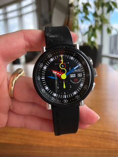 Alain Silberstein Krono Bauhaus GMT