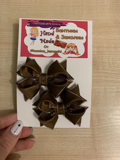 Комплект бантиков