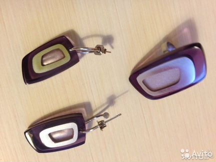 Кольца и серьги 10 лотов