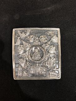 Серебряная икона