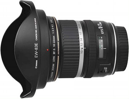 Объектив Canon EF-S 10-22 mm f/3.5-4.5 USM
