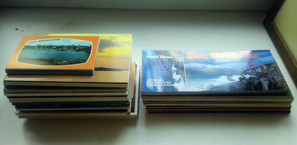 Наборы открыток посв. городам СССР. 33 комплекта