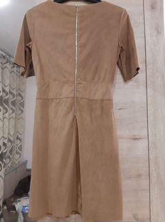 Платье из искусственной замши, 42р