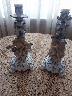 Meissen подсвечники оригинал