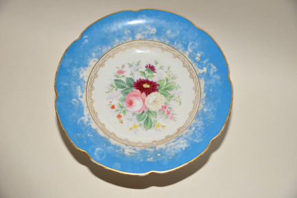 Фруктовница на ножке. Братья Корниловы. 1861-1884