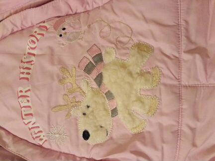 Конверт + зимний комбинезон трансформер, р.80