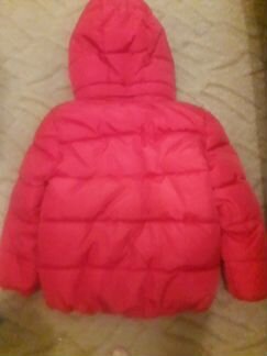 Утепленная куртка для девочки H&M (р. 116)