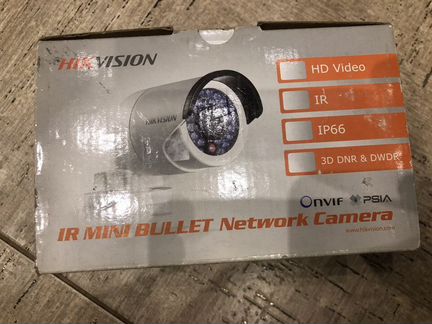 Видеокамера IP Hikvision DS-2CD2032-I 4-4мм цветна