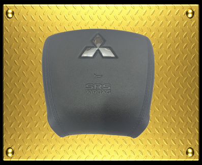 Крышка подушки безопасности Mitsubishi L200 серая