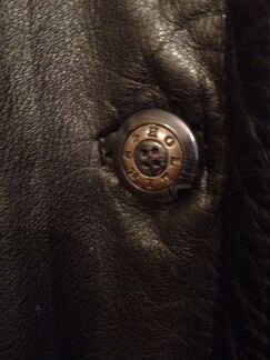 Кожаное пальто