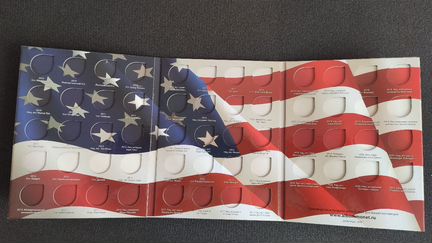 Коллекционный альбом для 25 центов США
