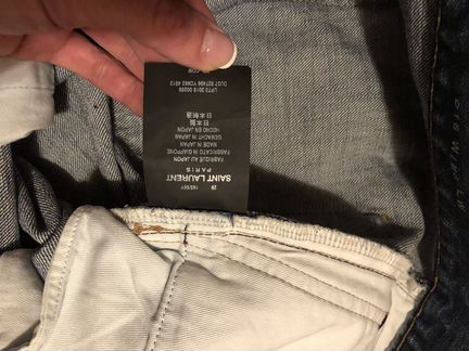 Джинсы Saint Laurent