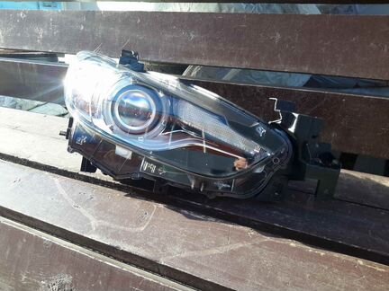 Правая фара Мазда 6 gj ксенон адаптив