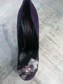 Замшевые туфли, 39р