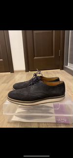 Замшевые ботинки Massimo dutti