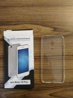 Чехол силиконовый на Meizu 16 Plus